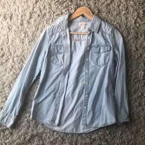 Jean Button Down Polo